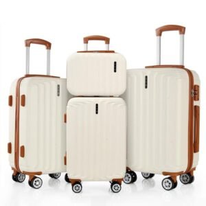 UUH Luggage Sets with TSA Locks – 3/4/6/7/8/9-Piece Suitcase Sets for Family Travel & Moving